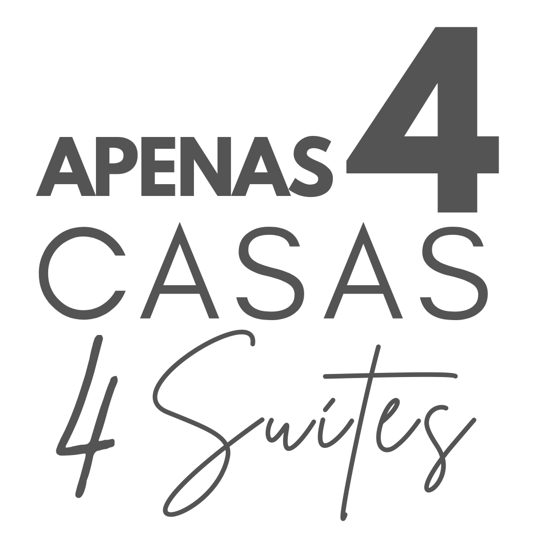 4 suites e 4 casas